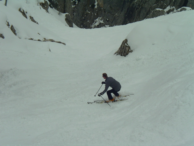 Mittgstal 30 mit Schifahrer
