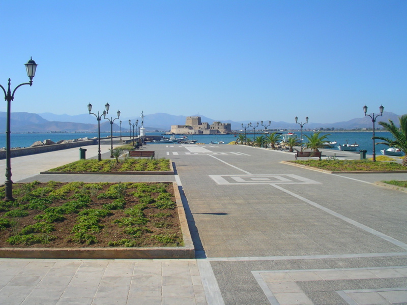 Nauplia Steg-Bourtzi