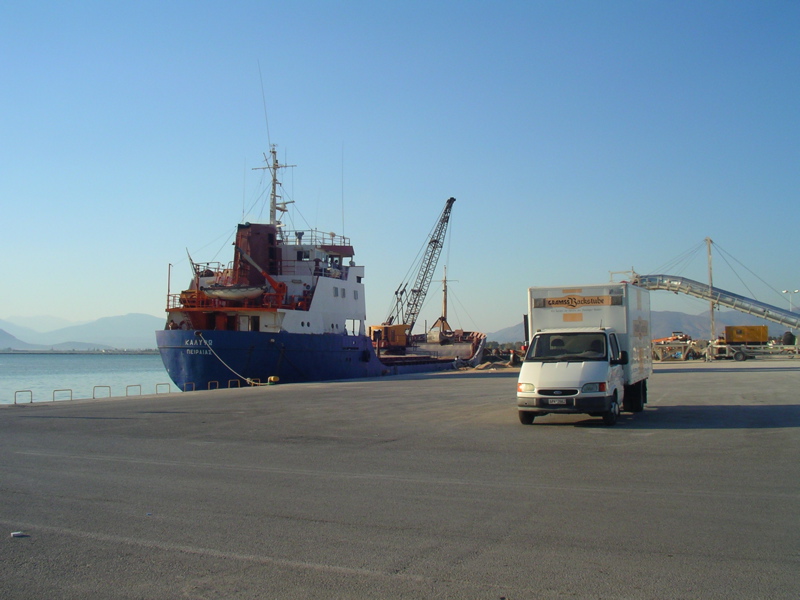 Nauplia Hafen mit Gramms